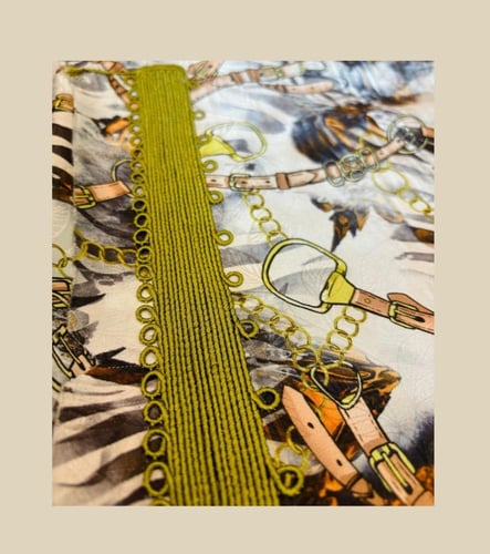 قطعة جلابية حرير