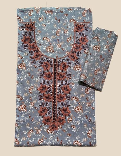 جلابية قطن مع طرحة