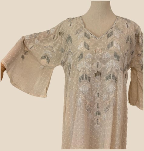 جلابية لينن مخلوط