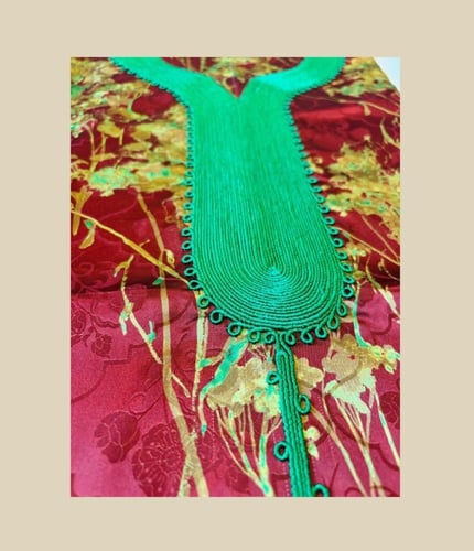 قطعة جلابية حرير