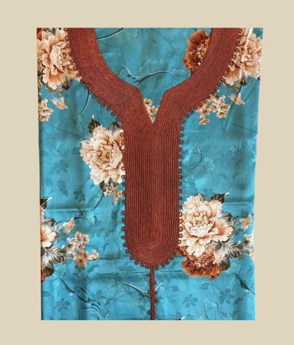 قطعة جلابية حرير