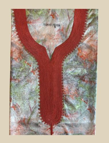 قطعة جلابية حرير