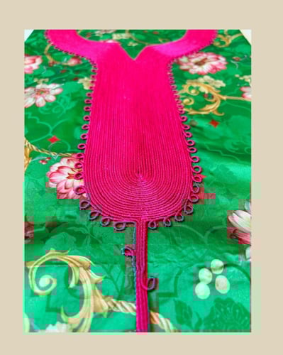 قطعة جلابية حرير