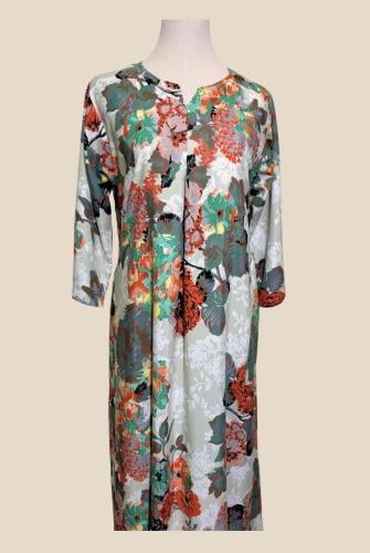 فستان صيفي قطني