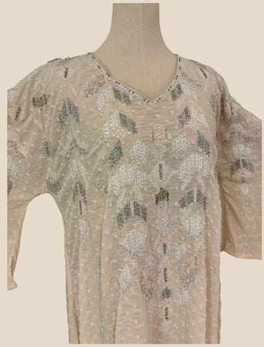 جلابية لينن مخلوط