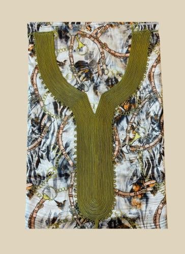 قطعة جلابية حرير