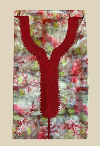 قطعة جلابية حرير