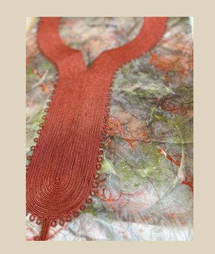 قطعة جلابية حرير