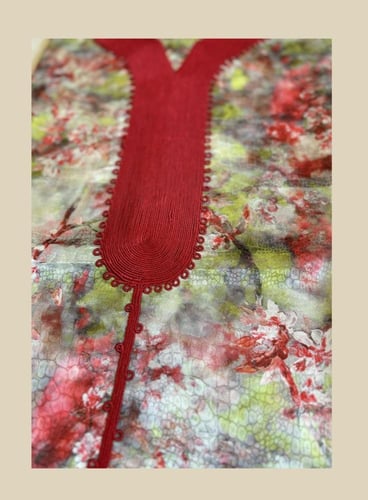 قطعة جلابية حرير