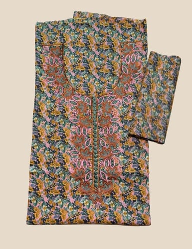 جلابية قطن مع طرحة