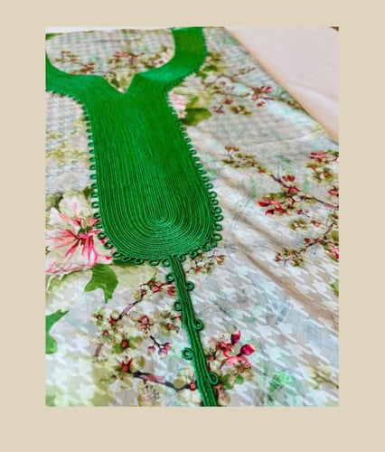 قطعة جلابية حرير