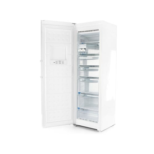 هاير فريزر رأسي, 9.3 قدم, 262 لتر, ابيض - HVF300WW