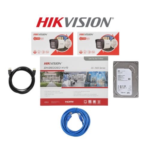 HIKVISION باقة كاميرات مراقبة ip تتكون المجموعة كم...