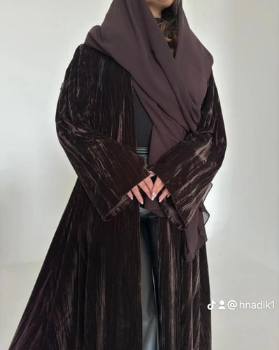 مخمل كوري مكسر مع بطانه خفيفه