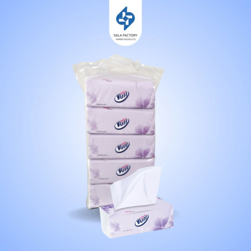 مناديل سالا 300 منديل مفرد 6 شنطة ×5 علبة (30علبة)