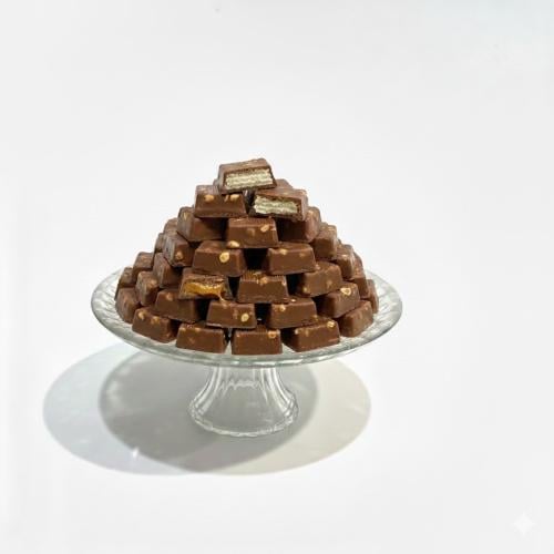 شوكلت بحشوة الويفر