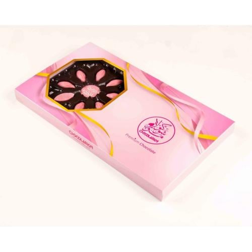 شوكلت بلجيكي مواليد لون وردي