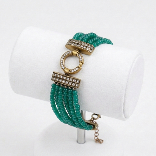 Bracelet with a silver medal