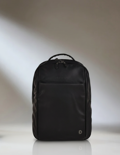 شنطة ظهر جلد للابتوب من ديسكفري
