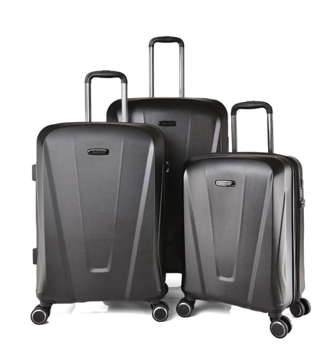 طقم حقائب سفر 3 قطع من ماجلان بجيوب داخلية متعددة