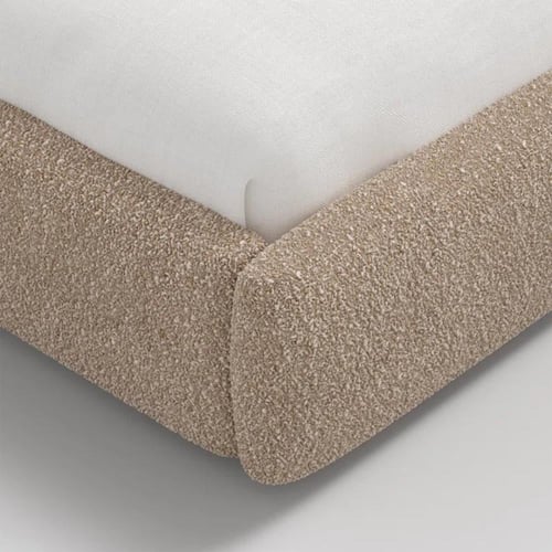 Swedish Wood Boucle Majestic Nights Bed – Light Br...