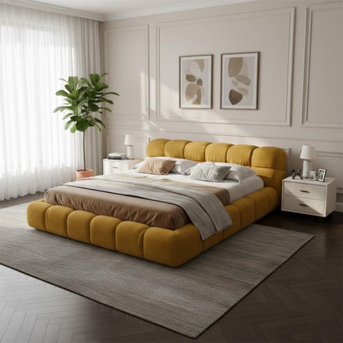 Swedish Wood Chanel Modern Bed