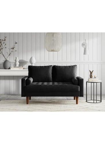 كنب مخمل - خشب سويدي - لونجر حضرية - 190x85x85سم