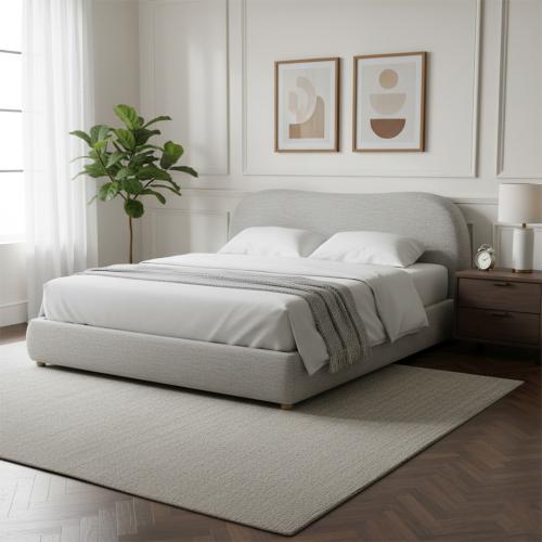 Swedish Wood Chanel Oasis Haven Bed – Light Gray