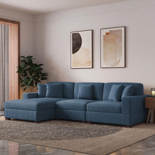 كنب حرف حرف ال كوردروي وخشب سويدي – 300×170×85 سم