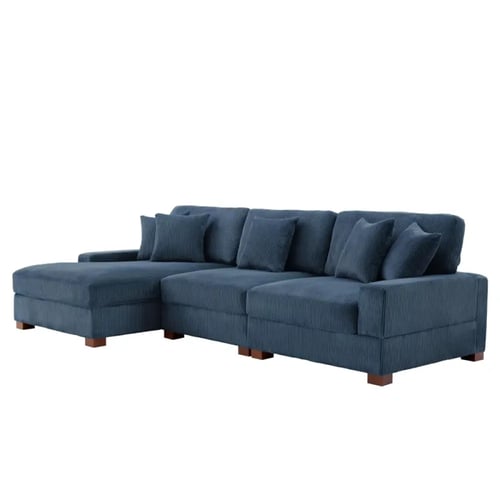 كنب حرف حرف ال كوردروي وخشب سويدي – 300×170×85 سم