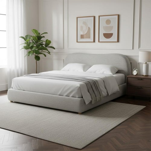 Swedish Wood Chanel Oasis Haven Bed – Light Gray