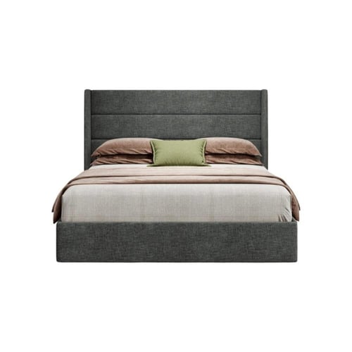Swedish Wood Linen Divine Rest Bed – Camel