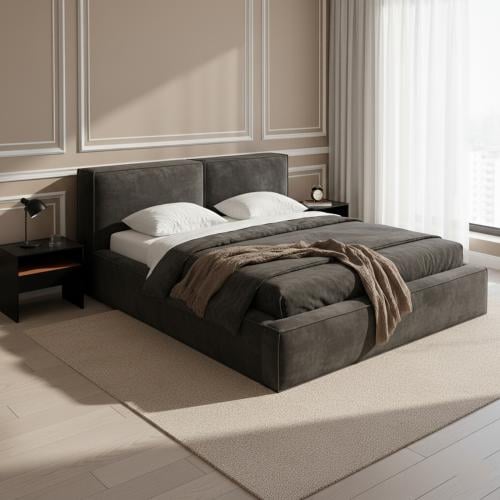 Rosa Modern Bed – Pink