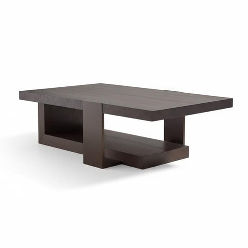 طاولة وسط - خشب بلوط - 140×80×42 سم