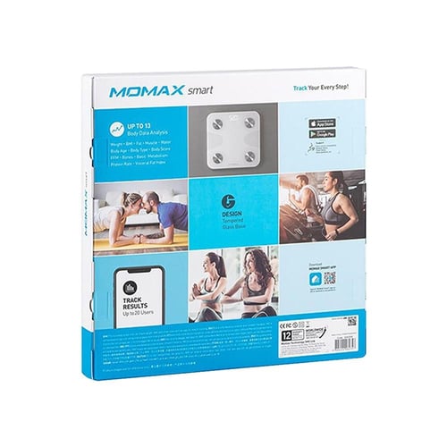 ميزان ديجيتال للجسم بتطبيق ضمان 6 شهور