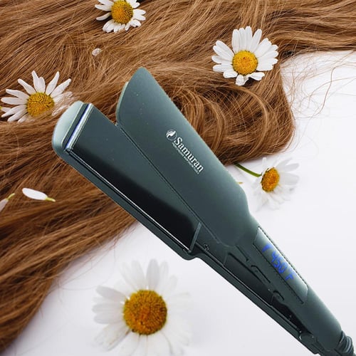 Samuran مكواة فرد الشعر السيراميك