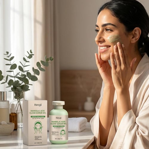 جل مقشر للجسم لتقشير لطيف لإزالة الجلد الميت وفتح...