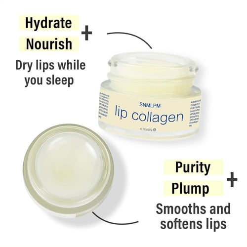 ماسك الشفاه بالكولاجين والتوت الأزرق والفراولة