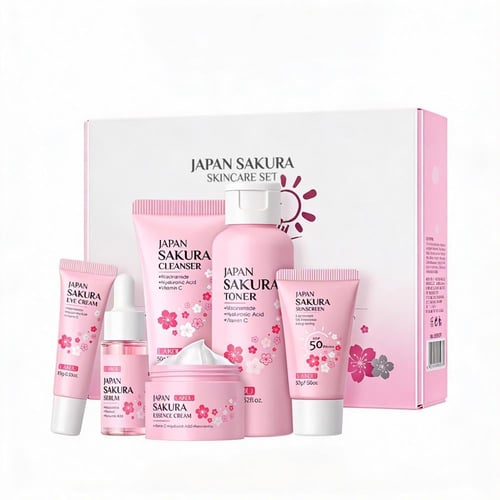 مجموعة ساكورا للعناية بالبشرة