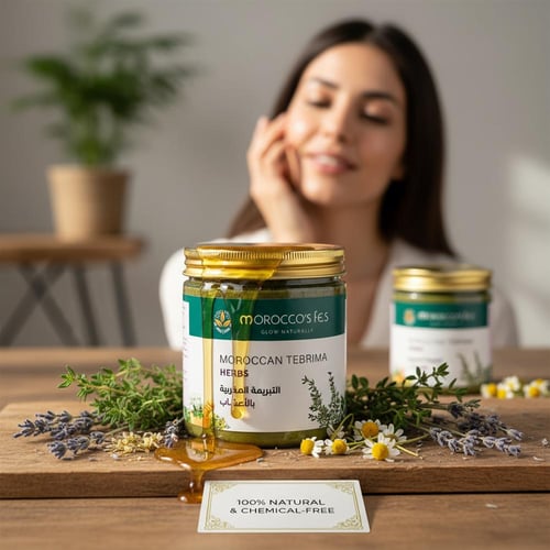 التبريمة المغربية بالأعشاب