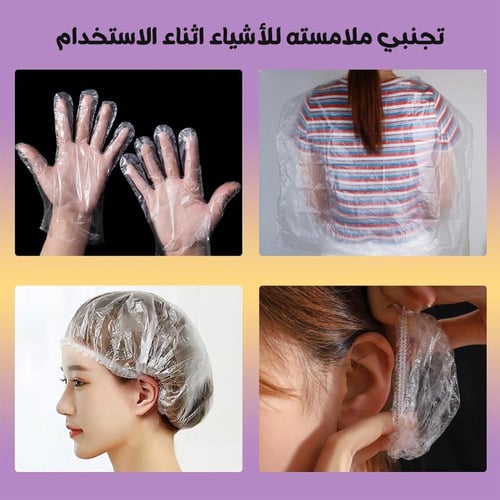 مشط الصبغة السوداء لتغطية الشيب