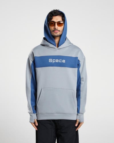 هودي دبل كاب رمادي ـ ازرق 1966