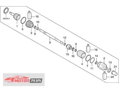 عكس امامي يمين كيا كادينزا 2017-2020 تجاري