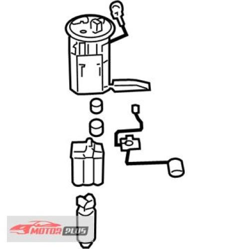 طرمبة بنزين هونداي النترا 2012-2006 بديل تجاري