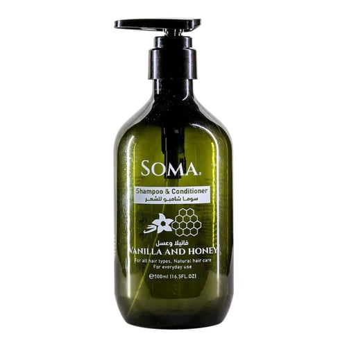سوما شامبو مع ملطف للشعر 500 مل بزيت الفانيلا والع...