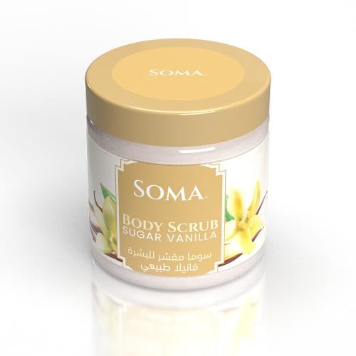 سوما مقشر للبشرة 500جرام فانيلا
