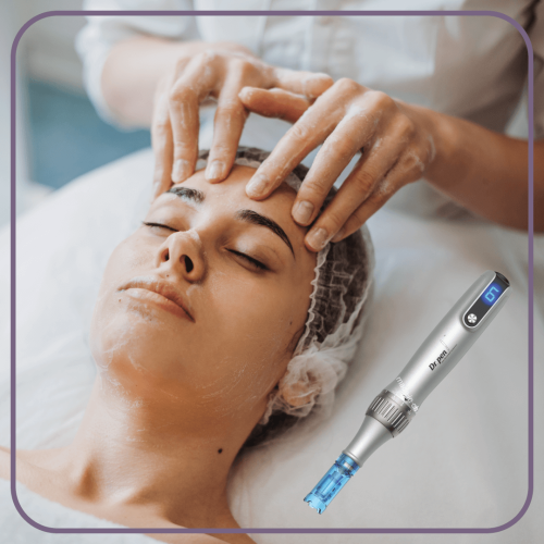 جلسة تنظيف فيشل مع ديرما بن