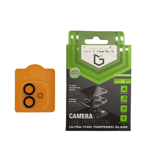 عدسة حماية كاميرا شفافة ايفون 12 ميني