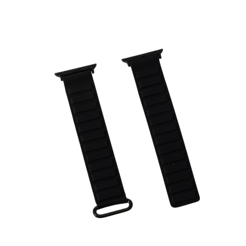 Pro Mix Magnetic Silicone Watch Band in Black and Brown