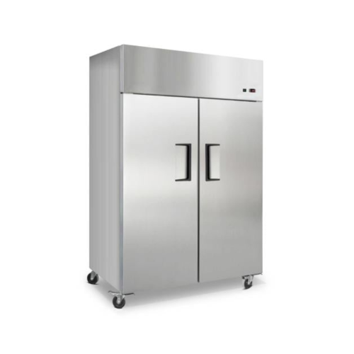 ثلاجة واقف ستيل 2 باب تي إم صيني TM